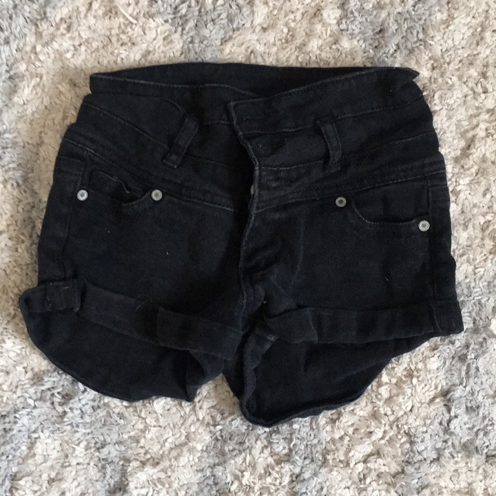 Black shorts